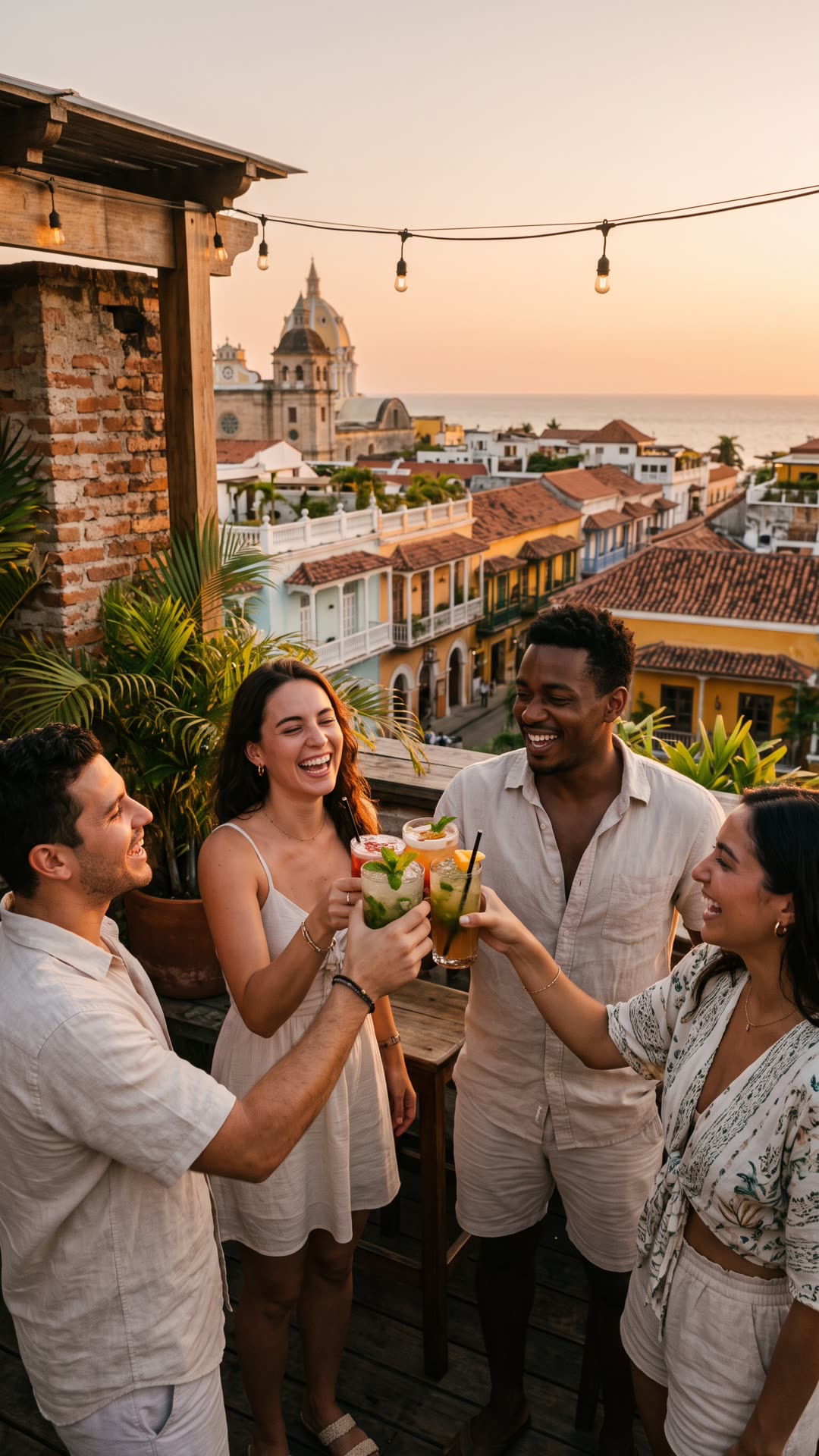 The old town of Cartagena (AI-generated image)