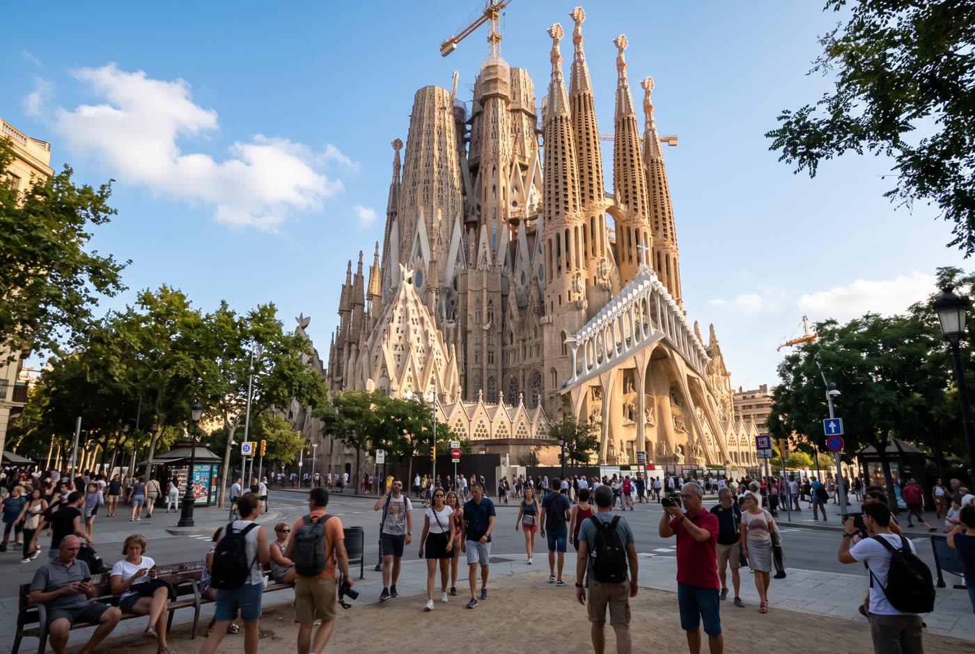 The Sagrada Família in Barcelona (AI-generated image)