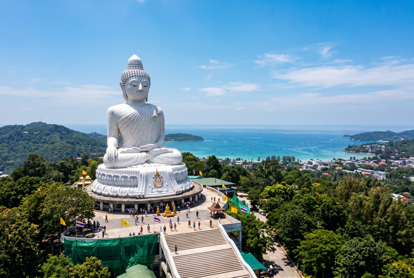 The Big Buddha above Phuket (AI-generated image)
